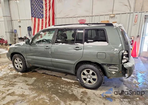 2004 Toyota Highlander из США, поврежденный, VIN JTEEP21A740025970